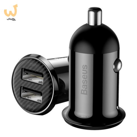 BASEUS ŁADOWARKA SAMOCHODOWA CCALLP-01 2XUSB 4.8A (CZARNA) BASEUS ŁADOWARKA SAMOCHODOWA CCALLP-01 2XUSB 4.8A (CZARNA)