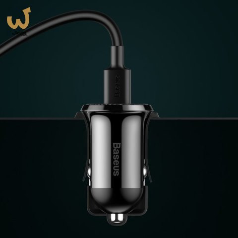 BASEUS ŁADOWARKA SAMOCHODOWA CCALLP-01 2XUSB 4.8A (CZARNA) BASEUS ŁADOWARKA SAMOCHODOWA CCALLP-01 2XUSB 4.8A (CZARNA)
