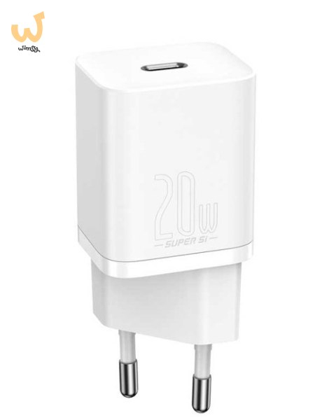 BASEUS ŁADOWARKA SIECIOWA SUPER SI 20W (BIAŁA) BASEUS ŁADOWARKA SIECIOWA SUPER SI 20W (BIAŁA)