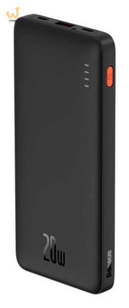 BASUES POWERBANK AIRPOW 10000MAH 20W (CZARNY)