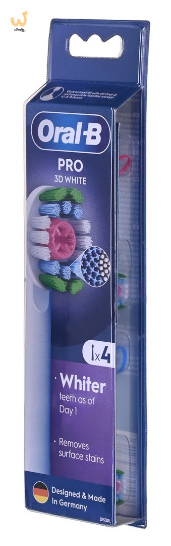 Braun Końcówki Oral-B EB18-4 pRX 3D White 4 szt. Braun Końcówki Oral-B EB18-4 pRX 3D White 4 szt.