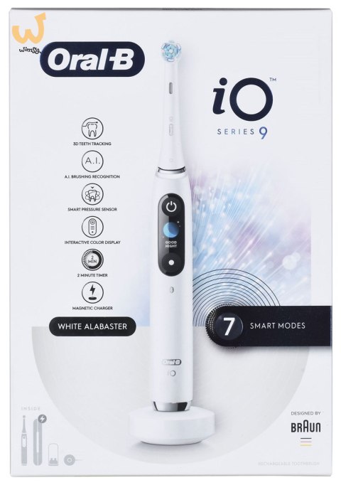 Braun Oral-B Szczoteczka elektry. iO Series 9 White Braun Oral-B Szczoteczka elektry. iO Series 9 White
