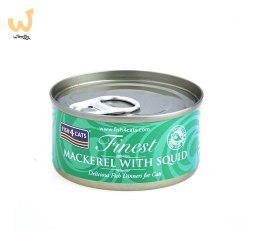 Fish4Cats Finest Makrela z Kałamarnicami 70g