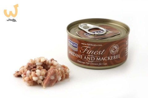 Fish4Cats Finest Sardynka z Makrelą 70g Fish4Cats Finest Sardynka z Makrelą 70g