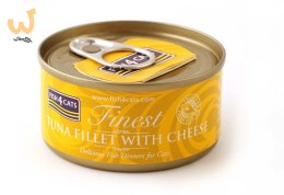 Fish4Cats Finest filet z Tuńczyka z Serem 70g