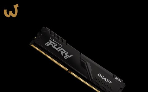 Kingston FURY DDR4 8GB (1x8GB) 3200MHz CL16 Beast Black Kingston FURY DDR4 8GB (1x8GB) 3200MHz CL16 Beast Black