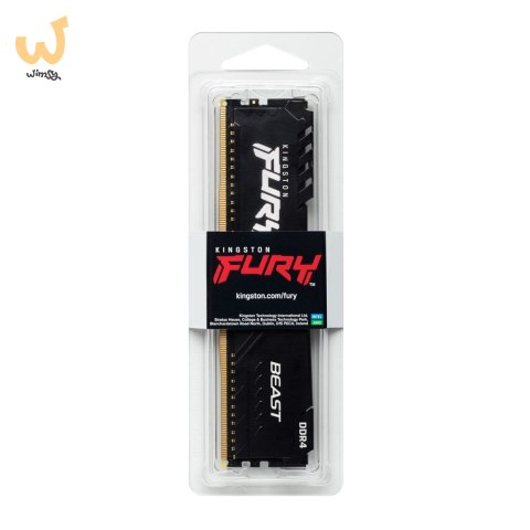 Kingston FURY DDR4 8GB (1x8GB) 3200MHz CL16 Beast Black Kingston FURY DDR4 8GB (1x8GB) 3200MHz CL16 Beast Black