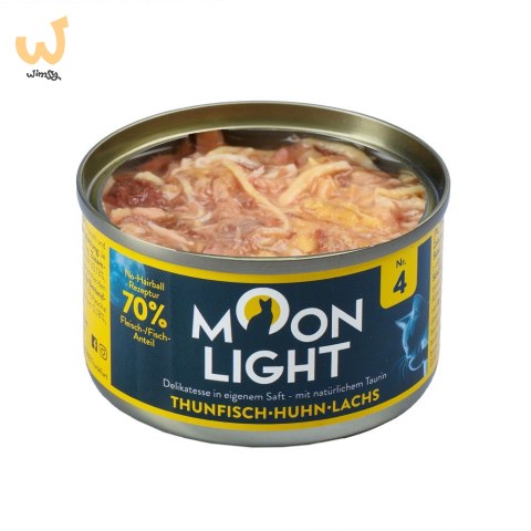 Moonlight Dinner Nr 4 - Tuńczyk, kurczak, łosoś 80g Moonlight Dinner Nr 4 - Tuńczyk, kurczak, łosoś 80g