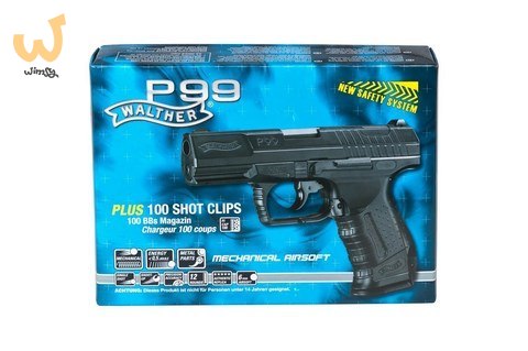 Pistolet ASG Walther P99 sprężynowy czarny Pistolet ASG Walther P99 sprężynowy czarny