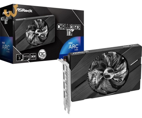 Karta graficzna ASRock Arc A380 Challenger ITX 6GB OC Karta graficzna ASRock Arc A380 Challenger ITX 6GB OC