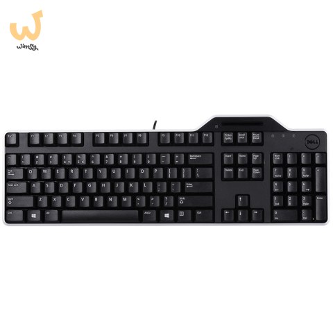 Klawiatura Dell KB-813 Smartcard Reader USB Keyboard Black Klawiatura Dell KB-813 Smartcard Reader USB Keyboard Black