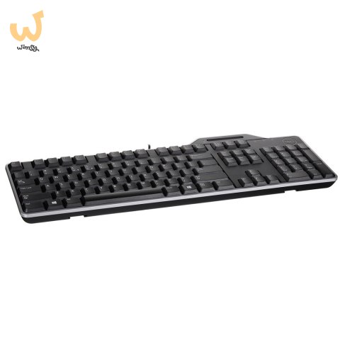 Klawiatura Dell KB-813 Smartcard Reader USB Keyboard Black Klawiatura Dell KB-813 Smartcard Reader USB Keyboard Black