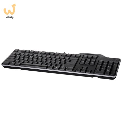 Klawiatura Dell KB-813 Smartcard Reader USB Keyboard Black Klawiatura Dell KB-813 Smartcard Reader USB Keyboard Black