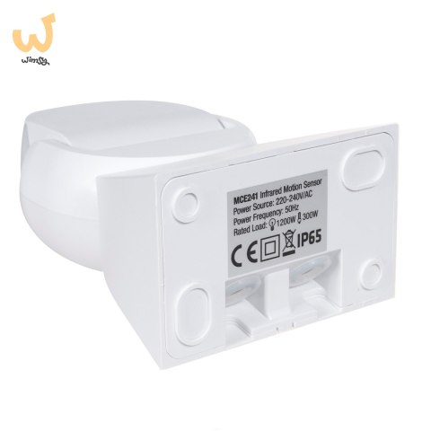 MACLEAN CZUJNIK RUCHU PIR SUFITOWY 1200W ZASIĘG 6M MCE19 MACLEAN CZUJNIK RUCHU PIR SUFITOWY 1200W ZASIĘG 6M MCE19