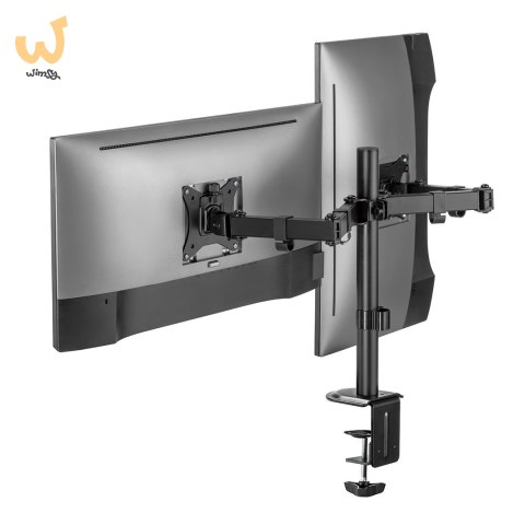 MACLEAN UCHWYT BIURKOWY NA 2 MONITORY MC-754N MACLEAN UCHWYT BIURKOWY NA 2 MONITORY MC-754N