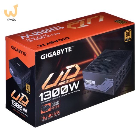 Zasilacz Gigabyte UD1300GM PG5 1300W 80+ Gold Zasilacz Gigabyte UD1300GM PG5 1300W 80+ Gold