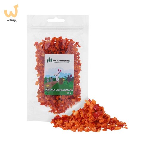 FACTORYHERBS Papryka liofilizowana 20g FACTORYHERBS Papryka liofilizowana 20g