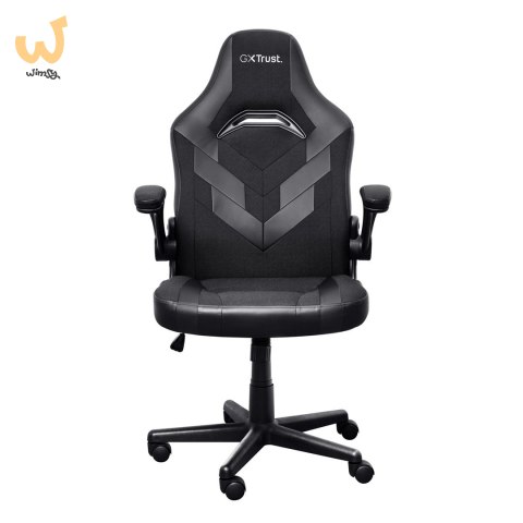 Fotel gamingowy TRUST GXT703 RIYE GAMING CHAIR BLACK (25128) Fotel gamingowy TRUST GXT703 RIYE GAMING CHAIR BLACK (25128)