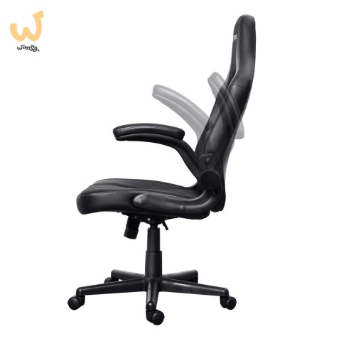 Fotel gamingowy TRUST GXT703 RIYE GAMING CHAIR BLACK (25128) Fotel gamingowy TRUST GXT703 RIYE GAMING CHAIR BLACK (25128)