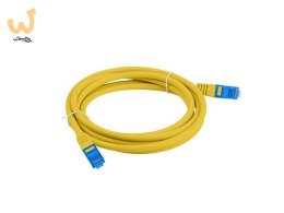 LANBERG PATCHCORD S/FTP KAT.6A 3M ŻÓŁTY LSZH CCA (FLUKE PASSED) PCF6A-10CC-0300-Y