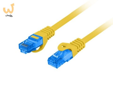 LANBERG PATCHCORD S/FTP KAT.6A 3M ŻÓŁTY LSZH CCA (FLUKE PASSED) PCF6A-10CC-0300-Y LANBERG PATCHCORD S/FTP KAT.6A 3M ŻÓŁTY LSZH CCA (FLUKE PASSED) PCF6A-10CC-0300-Y