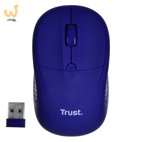 Mysz TRUST Primo Wireless Mouse matt dark blue Mysz TRUST Primo Wireless Mouse matt dark blue