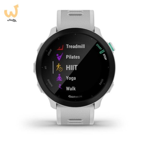 Zegarek sportowy Garmin Forerunner 55 Biały Zegarek sportowy Garmin Forerunner 55 Biały