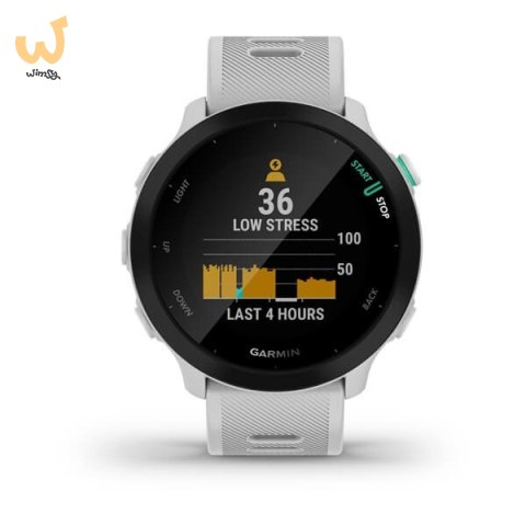 Zegarek sportowy Garmin Forerunner 55 Biały Zegarek sportowy Garmin Forerunner 55 Biały