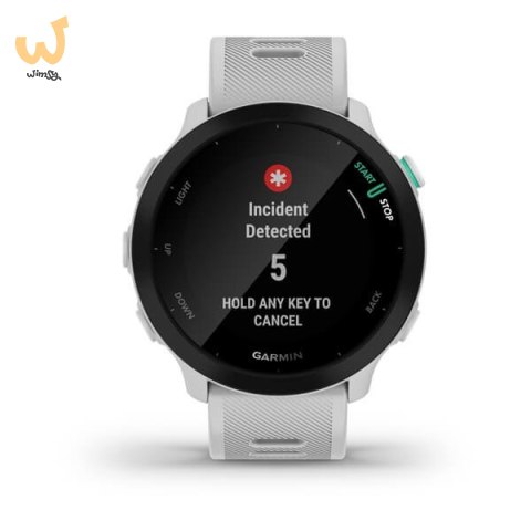 Zegarek sportowy Garmin Forerunner 55 Biały Zegarek sportowy Garmin Forerunner 55 Biały