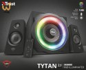 Zestaw głośników TRUST GXT 629 Tytan 2.1 RGB Black