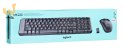 Zestaw klawiatura + mysz membranowa Logitech MK220 920-003168 (USB 2.0; kolor czarny; optyczna)
