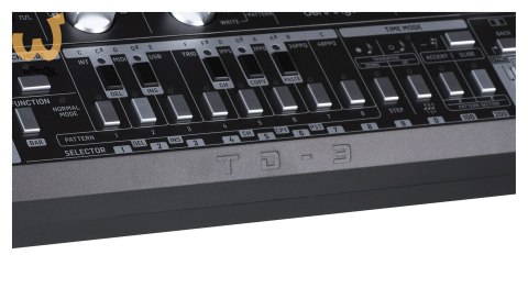 Behringer TD-3-BK - Syntezator linii basowej Behringer TD-3-BK - Syntezator linii basowej