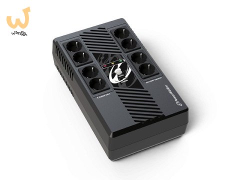 POWER WALKER UPS LINE-IN VI 1000 MS FR 8X FRENCH, RJ45 IN/OUT, USB HID