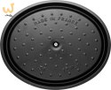 STAUB Garnek żeliwny owalny 4,2l czarny