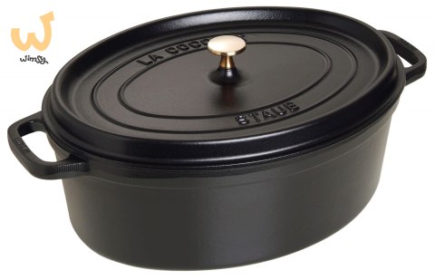 STAUB Garnek żeliwny owalny 4,2l czarny STAUB Garnek żeliwny owalny 4,2l czarny