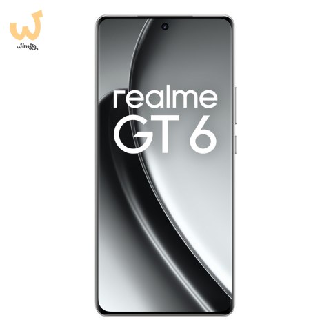 Smartfon realme GT 6 5G 16/512GB Fluid Silver (WYPRZEDAŻ) Smartfon realme GT 6 5G 16/512GB Fluid Silver (WYPRZEDAŻ)