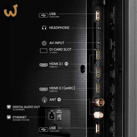 Telewizor Hisense 50U6NQ 50" MINILED 4K VIDAA Dolby Atmos Vison Szary (WYPRZEDAŻ) Telewizor Hisense 50U6NQ 50" MINILED 4K VIDAA Dolby Atmos Vison Szary (WYPRZEDAŻ)