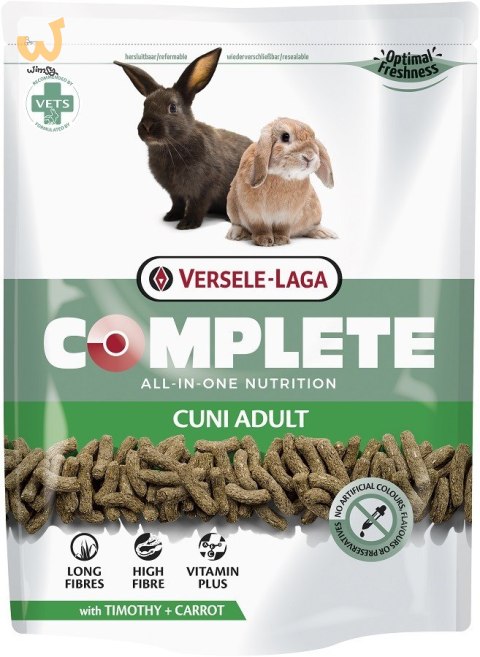 VERSELE LAGA Complete Cuni Adult - Karma dla królików - 500 g VERSELE LAGA Complete Cuni Adult - Karma dla królików - 500 g