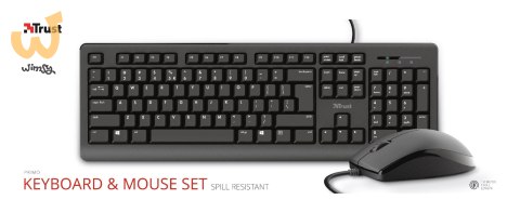 Zestaw klawiatura + mysz TRUST PRIMO Set Zestaw klawiatura + mysz TRUST PRIMO Set