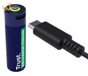 Baterie AA Trust USB-C RECHARGEABLE BATTERIES 2P