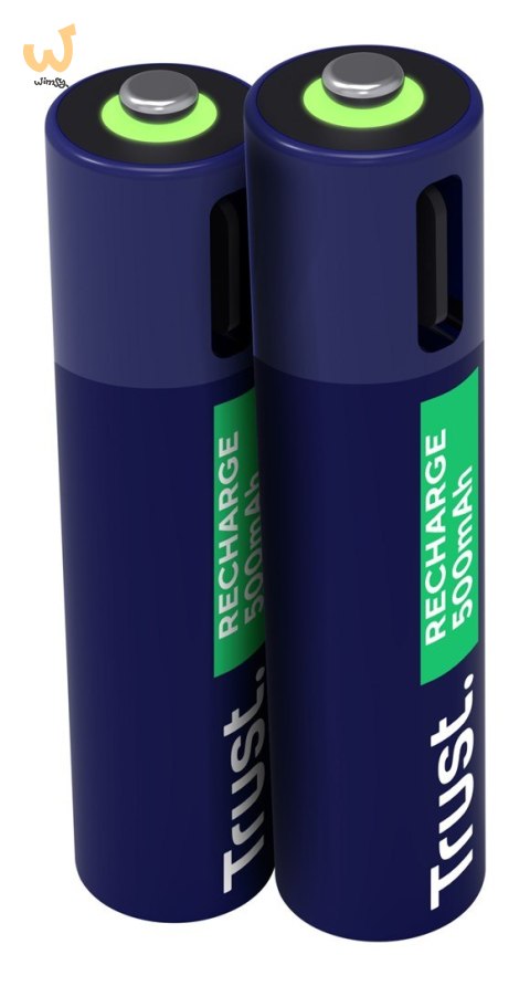Baterie AAA Trust USB-C RECHARGEABLE BATTERIES 2P Baterie AAA Trust USB-C RECHARGEABLE BATTERIES 2P
