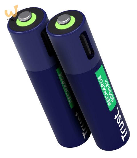 Baterie AAA Trust USB-C RECHARGEABLE BATTERIES 2P Baterie AAA Trust USB-C RECHARGEABLE BATTERIES 2P