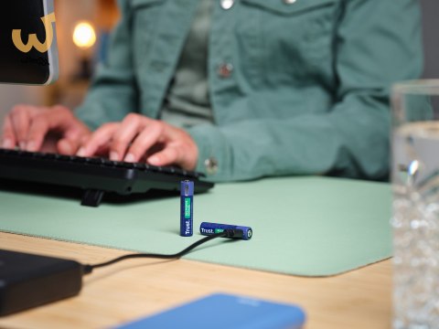 Baterie AAA Trust USB-C RECHARGEABLE BATTERIES 2P Baterie AAA Trust USB-C RECHARGEABLE BATTERIES 2P