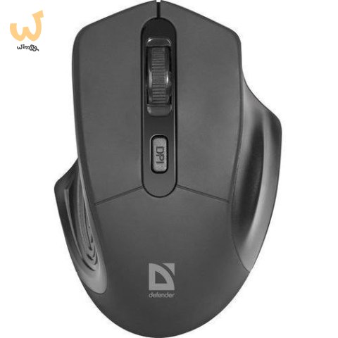 DEFENDER MYSZ DATUM MB-345 RF OPTICAL 1600DPI 4P CZARNA 52345 BEZPRZEWODOWA