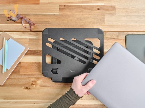 Podstawka pod laptopa Trust ZEFF METAL Black Podstawka pod laptopa Trust ZEFF METAL Black