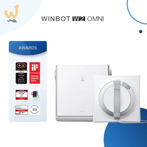 Robot do mycia okien Ecovacs Winbot W2 OMNI (biały) Robot do mycia okien Ecovacs Winbot W2 OMNI (biały)