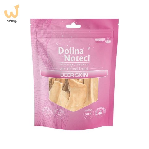DOLINA NOTECI Treats dla psa skóra z jelenia 100g DOLINA NOTECI Treats dla psa skóra z jelenia 100g