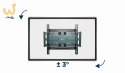 GEMBIRD REGULOWANY UCHWYT ŚCIENNY LCD 40"-80" VESA MAX 600 X 400MM, DO 50KG