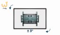 GEMBIRD REGULOWANY UCHWYT ŚCIENNY LCD 40"-80" VESA MAX 600 X 400MM, DO 50KG