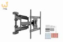 GEMBIRD UCHWYT ŚCIENNY REGULOWANY LCD 32"-75" VESA MAX 600 X 400MM, DO 45KG
